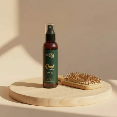 Root Reborn Hair Care Duo (300ml Oil + Brush)